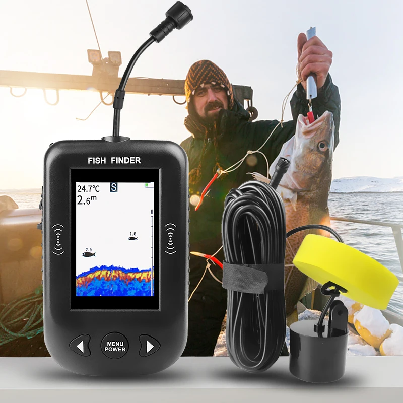 Erchang XF03 Fish Finders 45 D - Fishing Depth Finder ulasan dan harga