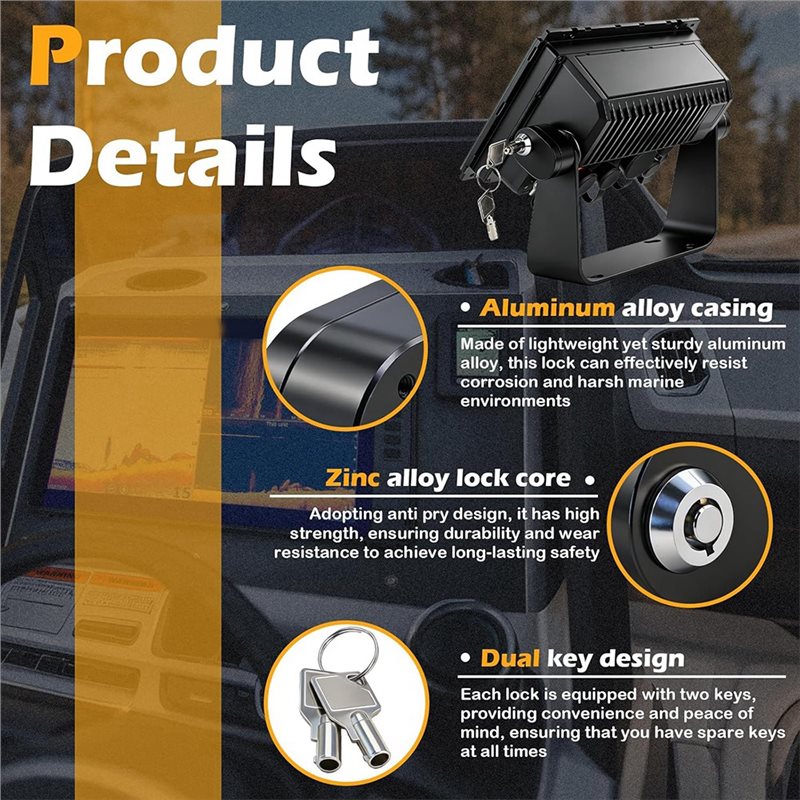 -[cilae-17R] Fish Finder Lock  - Fish Finder Mount ulasan dan harga